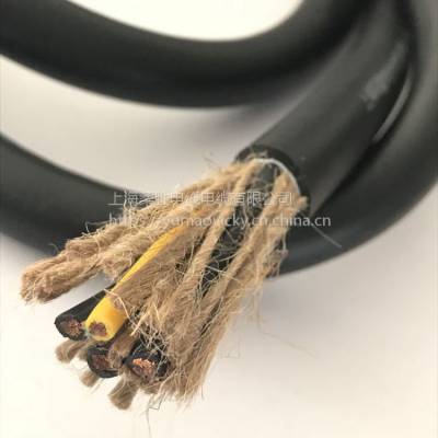 电解车间行车用电缆2/3/4芯1.0/1.5/10平方 防酸碱耐温抗拉伸软电缆