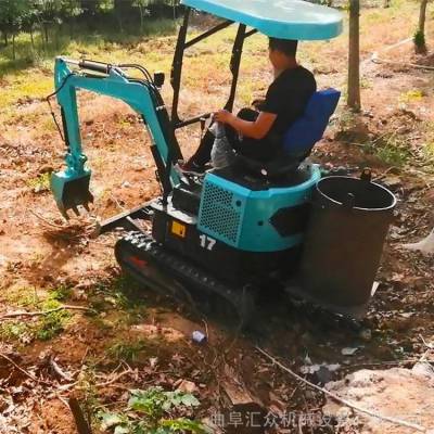林场挖沟栽树机 挖掘机品牌 汇众机械 链式开沟机刀片