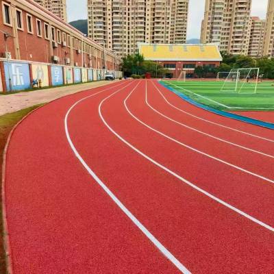 深圳惠州塑胶跑道施工 校园跑道改造施工 深圳惠州跑道改造施工 小区跑道改造施工