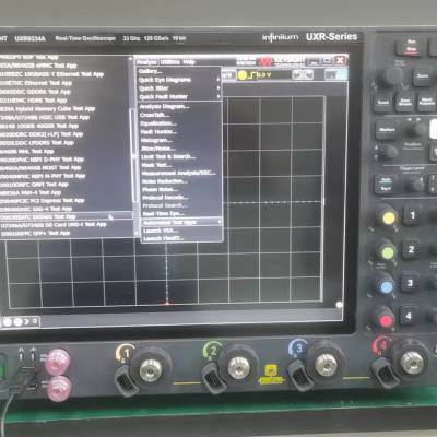 是德UXR0334A Infiniium UXR 系列示波器：33 GHz，4 通道
