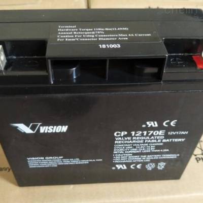 VISENCH威神蓄电池CP12170应急照明12V17AH消防机房备用UPS电源