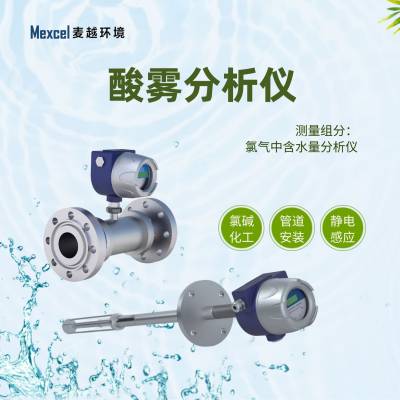 氯中含水酸雾分析仪 静电感应技术实时监测 MY-MFM52 进口品牌