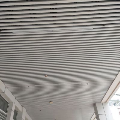 广州火车站铝格栅吊顶白色50100铝格栅