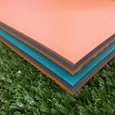 psp运动地板室外篮球场羽毛球场 昆明乒乓球场健身房pvc塑胶地板厂家