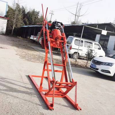 小型轻便30米地质勘探取芯钻机便携式汽油机动力取样钻机