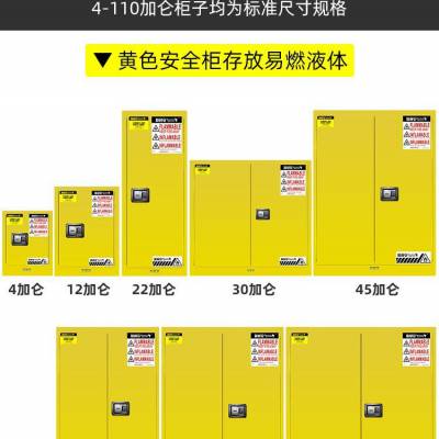 北京加仑安全防火柜各种颜色防腐蚀易燃液体