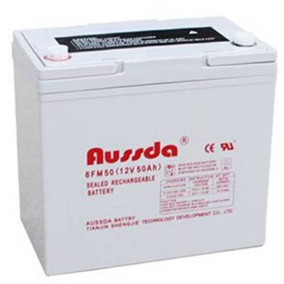 Aussda奥斯达蓄电池6GFM75 12V75AH应急照明 高低压配电柜