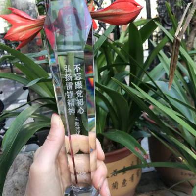 水晶奖杯焕环祥定制定做年会活动比赛订制荣誉刻字奖牌