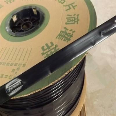 河南大棚草草莓灌溉技术草莓滴灌专用沁科源10厘米出水口贴片滴灌带