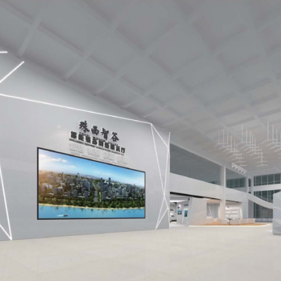 深圳机器人产业园展厅设计案例-广东珠西智谷机器人产业园设计案例-未来印象