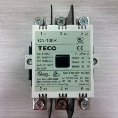 原装teco台安交流接触器cu5040a24v220v380v可开发票