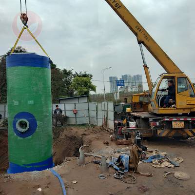 重庆武隆地埋式玻璃钢一体化泵站技术协议污水处理活性炭滤料