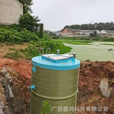 广西地埋式一体化污水泵站污水处理设备报价