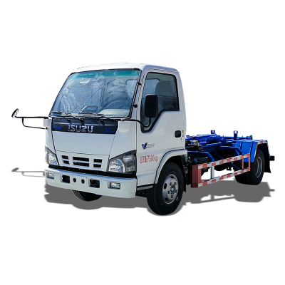 随州五十铃6方建筑垃圾运输勾臂车