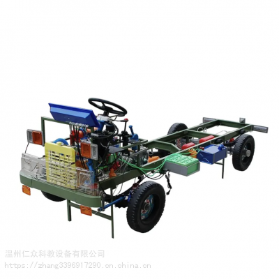 豪沃1167运输车整车透明教学模型
