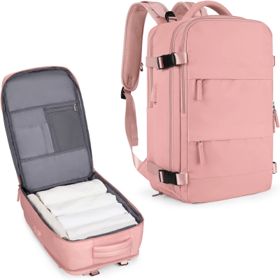 牛津布双肩包大容量出差登机短途旅行背包行李书包多功能电脑包
