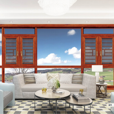 长沙德技双品铝合金门窗***代理定制铝门窗120系列断桥窗纱一体门窗-阳光房隔音系统门窗