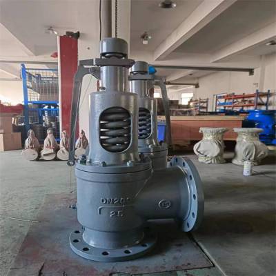 弹簧全启式安全阀 A42Y-40C-DN350/500全启式可调式安全泄