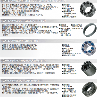 日本椿本Tsubaki涨紧套、联结件