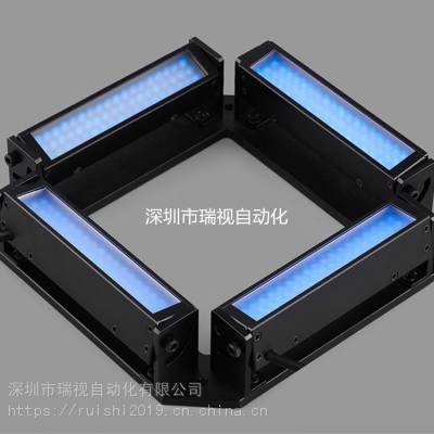 LED四面可调光源采用高亮度 机器视觉LED背光源