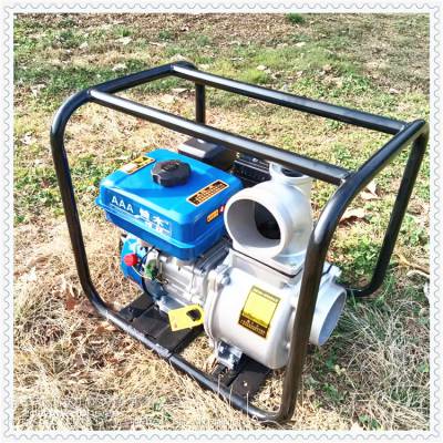 高扬程消防泵 3寸汽油自吸水泵 农田用柴油排水泵
