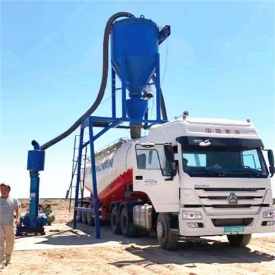 粉煤灰气力输送机 电厂检修吸灰机 每小时35吨水泥装车机现货