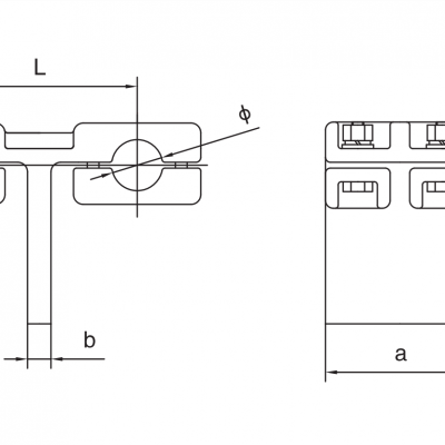 TLS 螺栓型双导线T 型线夹 TLS-500/200