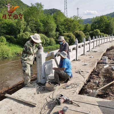 河南河道水塘石头栏杆批发定制