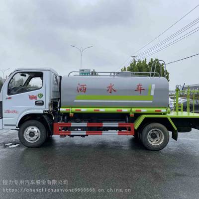 东风福瑞卡5方洒水车 河池市 户外道路洒水抑尘车 东风洒水车图片