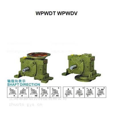 WPWDT-WPWDV100-15伺服蜗轮蜗杆减速箱