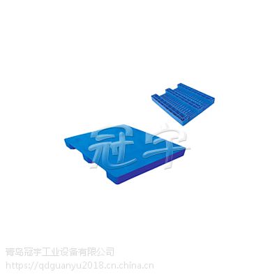 单面川字平板塑料托盘1200×1000×130mm
