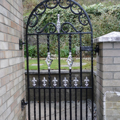 小区铁艺门市政铁艺门