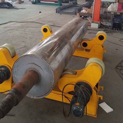 10吨焊接滚轮架圆筒体管道焊接滚轮架可调速滚轮架无线控制滚轮架