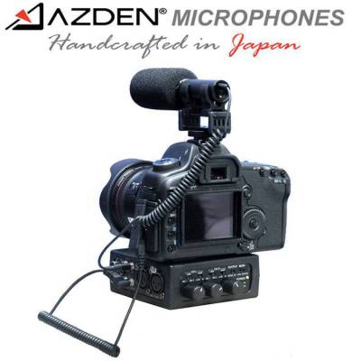 Azden FMX-DSLR 阿兹丹单反、DV用2路便携调音台 DSLR单反相机用调音台 2通道外景