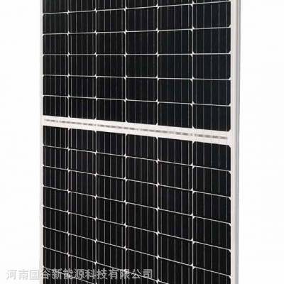 350W单晶半片PERC太阳能电池板，河南太阳能电池板