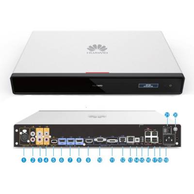 华为CloudLink Box 300-1080P30高清视频会议终端支持POE BOX300