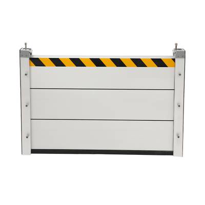 【防汛铝合金挡水板l型挡水板abs挡水板l型挡板l型挡水直板挡水墙】价