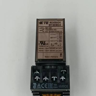 泰科 TE 中间继电器 MT3230C4 030890100301配套使用继电器