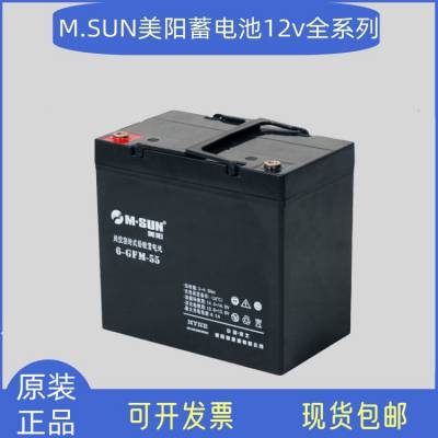 美阳蓄电池6-GFM-55 12V55AH 紧急照明 直流屏通信电源