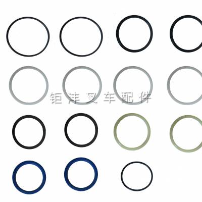 斗山大宇叉车配件转向油缸修理包 D35S/D40S/D45S横置方向缸油封密封