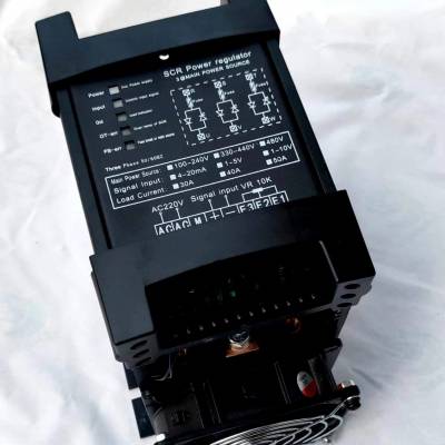 CTH-10KW SCR-25A 三相可控硅SCR调压窑炉烤箱电加热调节温度4-20mA控制电力调整器
