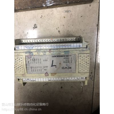 常州科威PLC维修 EC-04M06R-KP1 没输出 没输入 无显示接收不到脉冲