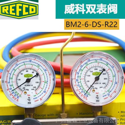 瑞士REFCO威科制冷设备压力表M2-250-M-R600a