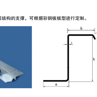 江苏钢中杰隔间架次檩条厂家