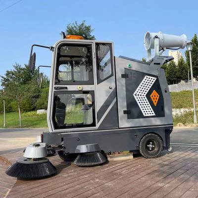 中旺 工厂用驾驶式电动扫地车 自动电动式扫地设备 环卫清扫车