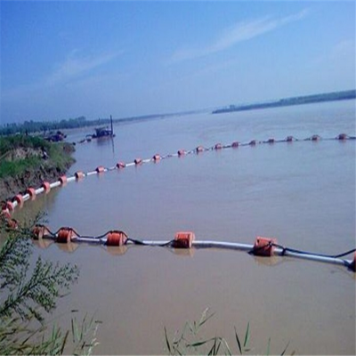 水上油管浮筒 电缆线浮体_挖泥船托管浮体