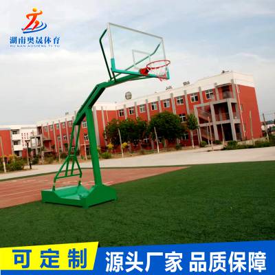 ***升降儿童篮球架 邵阳隆回县幼儿园小学生可移动篮球架 钢化玻璃篮板