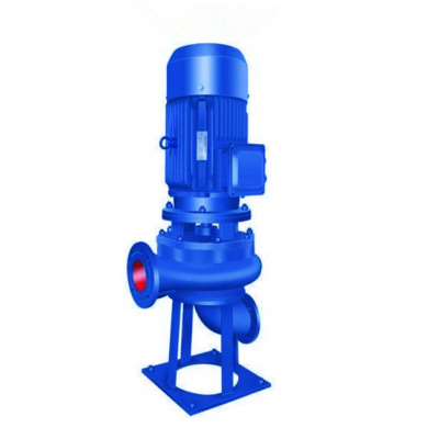 无堵塞管道排污泵400LW1500-10-75立式排污离心泵 污水提升泵