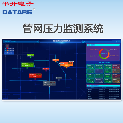 城市供水管网管理信息化方案 供输水管线无线实时监控系统