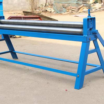 卷圆机 白铁皮保温压边机小型卷板机铝皮手动咬口机不锈钢滚圆机